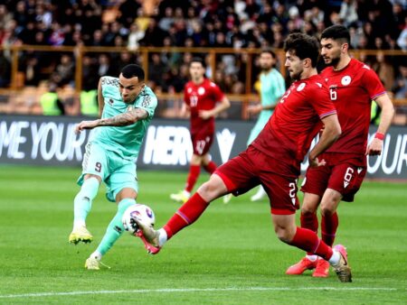 Сборная Беларуси по футболу обыграла Армению в товарищеском матче