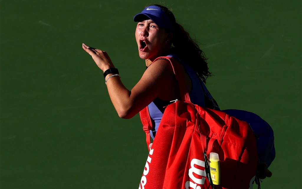 Мирра Андреева сенсационно проиграла Катержине Синяковой в третьем круге Индиан-Уэллса