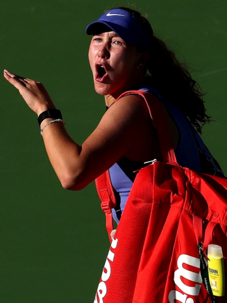 Швыряла ракетку и кричала на зрителей: Мирра Андреева эмоционально отреагировала на поражение в третьем круге Индиан-Уэллса