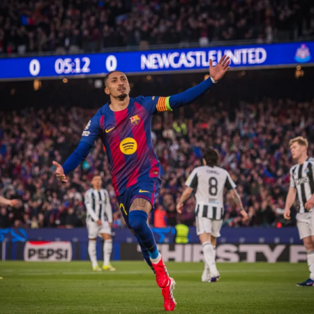 Барселона не пожалела Ньюкасл: семь голов и выход в 1/4 финала Лиги Чемпионов