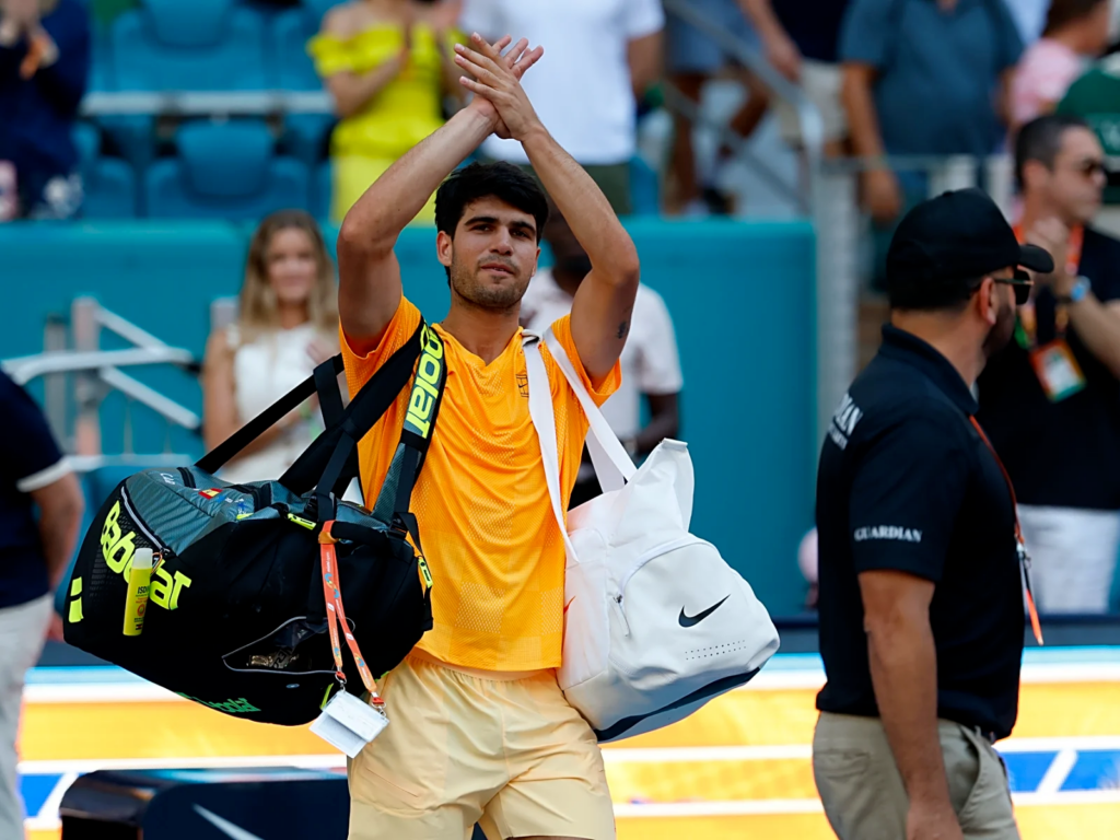 Карлос Алькарас неожиданно проиграл Корде в третьем круге «Мастерса» в Майами