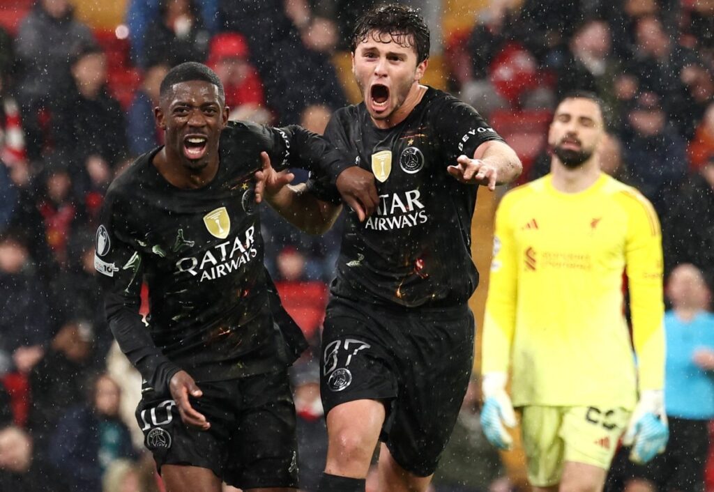 ПСЖ обыграл Ливерпуль и вышел в полуфинал Лиги Чемпионов 2025/26