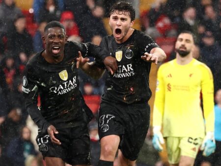 ПСЖ обыграл Ливерпуль и вышел в полуфинал Лиги Чемпионов