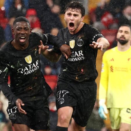 ПСЖ обыграл Ливерпуль и вышел в полуфинал Лиги Чемпионов