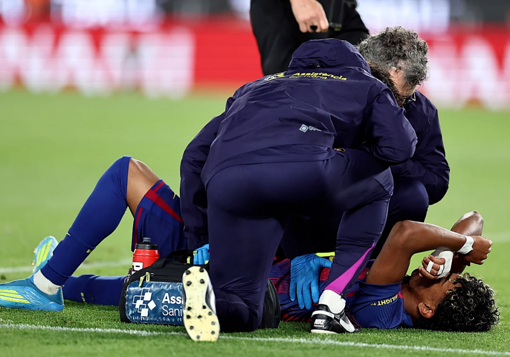 Ламин Ямаль получил травму