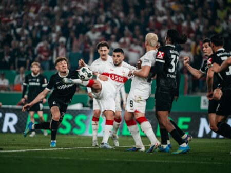 Штутгарт вышел в финал Кубка Германии, где сыграет с Баварией