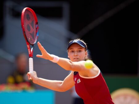 Елена Рыбакина с трудом выиграла стартовый матч «тысячника» в Мадриде