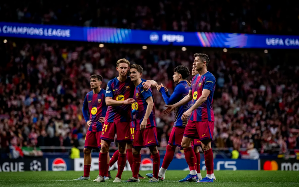 Барселона вылетела из Лиги Чемпионов, поиграв в четвертьфинале Атлетико