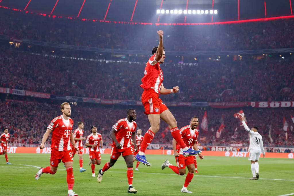 Бавария обыграла Реал и вышла в полуфинал Лиги Чемпионов 2025/26