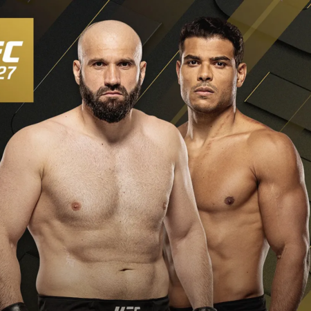 Азамат Мурзаканов – Пауло Коста: прогноз на соглавный бой UFC 327, 12 апреля 2026